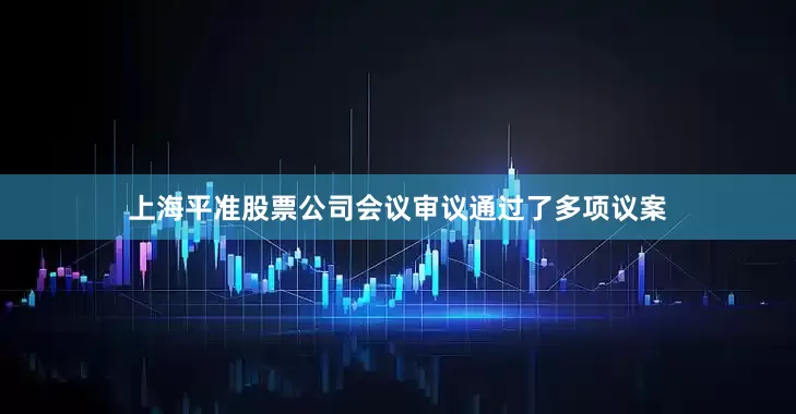 上海平准股票公司会议审议通过了多项议案